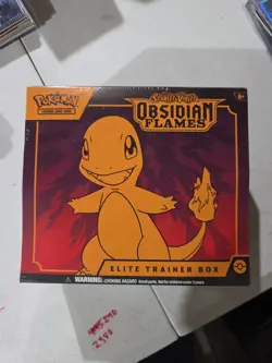 POKEMON SCARLET & VIOLET OBSIDIAN FLAMES FACTORY SEALED ELITE TRAINER BOX ETB - Image 2