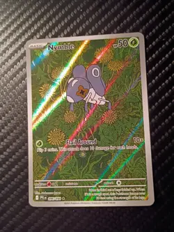 Pokemon TCG Nymble 096/094 Me02: Phantasmal Flames Holo NM - Image 1