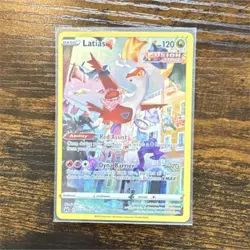 Pokemon TCG Latias GG20/GG70 Crown Zenith Full Art Holo Ultra Rare 120 HP - Image 1