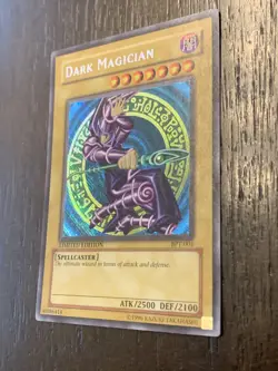 Yu-Gi-Oh! Dark Magician BPT-001 2002 Collectors Tin Secret Rare Holo Konami - Image 2