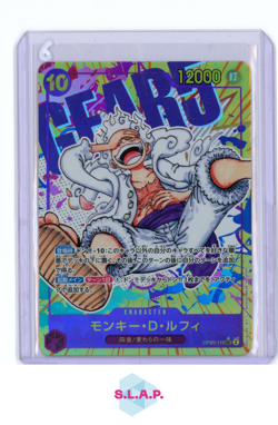 MONKEY D LUFFY ONE PIECE AWAKENING O.T. NEW ERA SECRET PARALLEL OP05-119 JP 2023 - Image 1