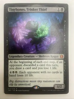 MTG Tinybones, Trinket Thief Jumpstart Regular NM - Image 1