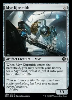 Myr Kinsmith - Foil x1 - Phyrexia: All Will Be One - NM-Mint, English - Phyrexia - Image 1
