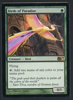 MTG Magic | M11 Magic 2011 - BIRDS OF PARADISE | free combined shipping - Image 1