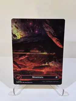 Mountain (0265) (Borderless) FOIL Edge of Eternities Set of 4 - Image 2