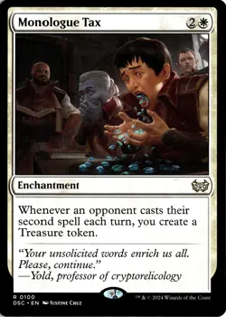 NM - Monologue Tax R Commander: Duskmourn: House of Horror 100 - Image 1