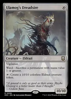 1x Ulamog's Dreadsire NM Eng MTG - Modern Horizons 3 Commander - Image 1