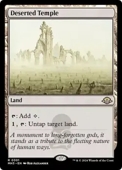 Deserted Temple - Modern Horizons 3 MH3 - MtG - NM - Image 1