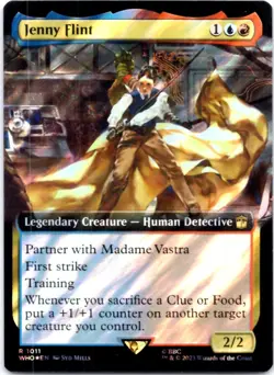 Jenny Flint (Extended Art) (Surge Foil) - Universes Beyond: Doctor Who - 1011 NM - Image 1