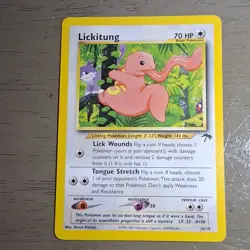 Pokemon Lickitung Southern Islands Rare 16/18 70 HP Basic Regular English Card - Image 3