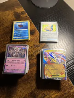 Pokemon Card Bulk Lot 151 And Mega Evolutions Holos And Base 250 Cards - Image 1