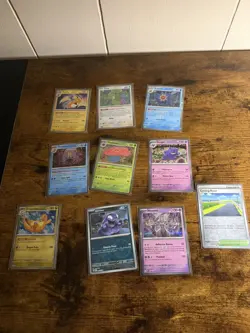 Pokemon Card Bulk Lot 151 And Mega Evolutions Holos And Base 250 Cards - Image 2