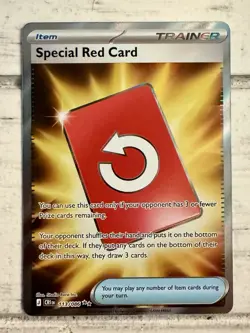 Pokemon: Special Red Card #113/086 Me04: Chaos Rising Holo! NM/MINT!! - Image 1