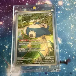 Pokemon Snorlax 051 SV Promo Holo English Scarlet & Violet 151 Card **M / NM** - Image 1