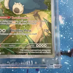 Pokemon Snorlax 051 SV Promo Holo English Scarlet & Violet 151 Card **M / NM** - Image 4