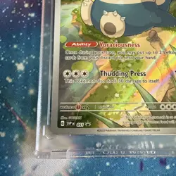 Pokemon Snorlax 051 SV Promo Holo English Scarlet & Violet 151 Card **M / NM** - Image 5