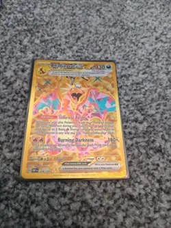 Charizard EX 228/197 SV3 Obsidian Flames Gold Hyper Rare Pokemon Card TCG - Image 1