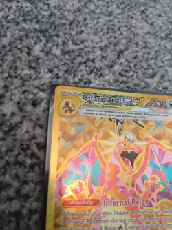Charizard EX 228/197 SV3 Obsidian Flames Gold Hyper Rare Pokemon Card TCG - Image 3