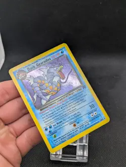 Pokemon Dark Gyarados Holo Card Team Rocket 8/82 WOTC LP/Played - Image 3