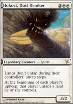 [1x] Hokori, Dust Drinker - Foil Slight Play, English Betrayers of Kamigawa MTG - Image 1