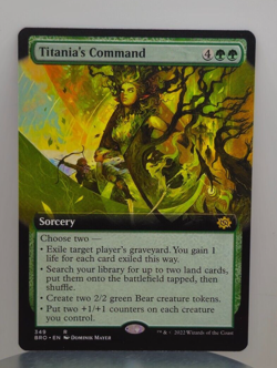 Titania's Command (Extended Art) - BRO - 349 - The Brothers' War - Image 1