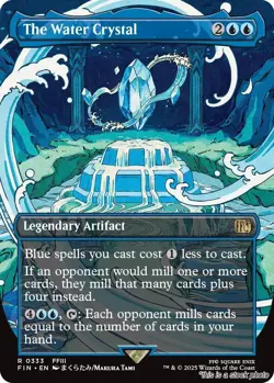The Water Crystal (Borderless) [FIN - 333] - NM TCG MTG - Image 1