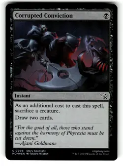 Corrupted Conviction 98 Common March of the Machine Magic: The Gathering Foil LP - Image 1