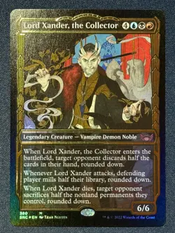 Lord Xander the Collector Gilded Showcase Magic the Gathering - Image 1