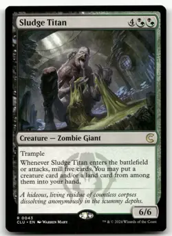 Sludge Titan #43 (NM) Ravnica Clue CLU Magic MTG - Image 1