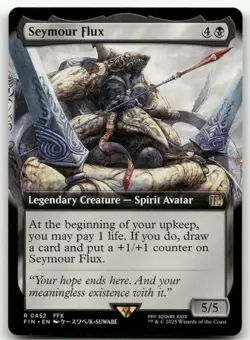 Seymour Flux (Extended Art) #452 (NM) Final Fantasy FIN Magic MTG - Image 1