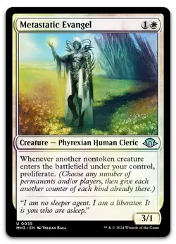 Metastatic Evangel #35 (Foil) (NM) Modern Horizons 3 MH3 Magic MTG - Image 1
