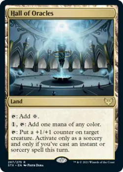1x Hall of Oracles NM-Mint, English Strixhaven: School of Mages MTG Magic - Image 1
