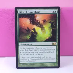 1x Rites of Flourishing Heavy Play MTG Magic - Kid Icarus - - Image 1