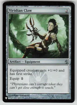Viridian Claw Uncommon The List Reprints 143/155 MTG Near Mint 2020 - Image 1