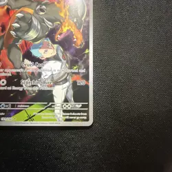 Team Rockets Houndoom Illustration Rare Pokemon Destined Rivals Card 191/182 - Image 4