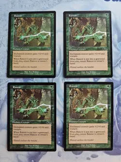 Rancor x 4 - Urza's Legacy - Magic the Gathering - MTG - Light Play - Image 1