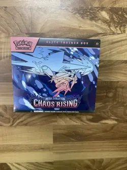 Pokemon Chaos Rising Elite Trainer Box Factory Sealed ETB - Image 1