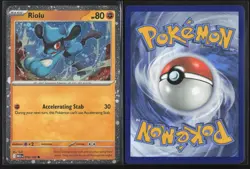 Riolu (Cosmos Holo) 076/132 Holo Pokemon NM - Image 3