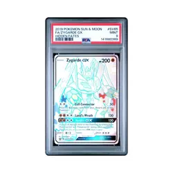 Pokemon 2019 Zygarde GX SV65/SV94 Full Art Sun & Moon Hidden Fates PSA MINT 9 - Image 1