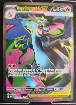 Pokemon Phantasmal Flames Mega Charizard X EX UR 109/094 ENG NM - Image 1