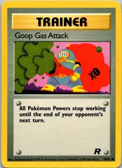 Team Rocket #78/82 Goop Gas Attack Pokemon Moderately Played - Image 1