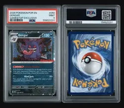 Pokemon Gengar 050/088 GameStop Exclusive PSA 9 2026 “Gamegar” - Image 3