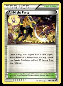 All-Night Party XY - BREAKpoint Uncommon 96/122 2016 Pokemon TCG - Image 1