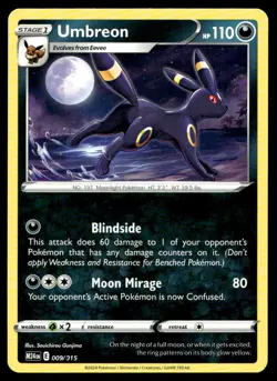 Umbreon McDonald's Promos 2024 Regular 009/015 Pokemon TCG - Image 1