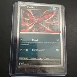 Pokemon TCG Yveltal 088/132 GameStop Promo Stamp Sealed - Image 1