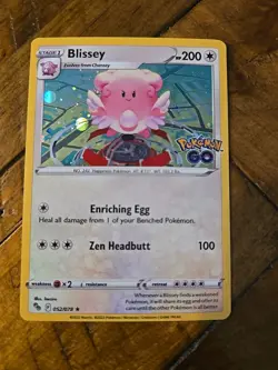 Blissey 052/078 Pokemon GO Holo - Image 1