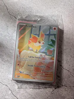 SEALED Fennekin 080 | Pokemon Center Stamped | Chaos Rising Promo - Image 1