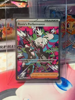 Roxie's Performance 121/086 Pokemon Chaos Rising SIR - NM- IN HAND- SHIP ASAP - Image 2