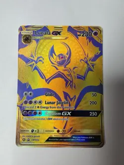 Pokemon - Lunala GX - A SM103A Sm Golden Holo - Image 1