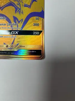 Pokemon - Lunala GX - A SM103A Sm Golden Holo - Image 4